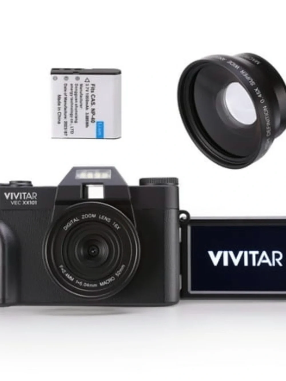 Vivitar 4K Digital Camera with 8x Digital Zoom and 3